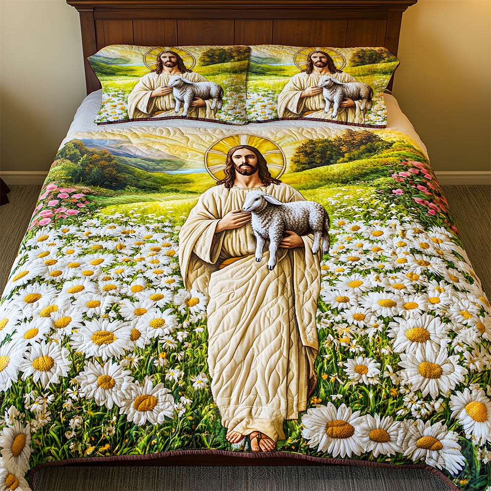 Personalized Gifts For Christian Quilt Bedding Set Special Line 01TGMH240125 - Blanket - GoDuckee