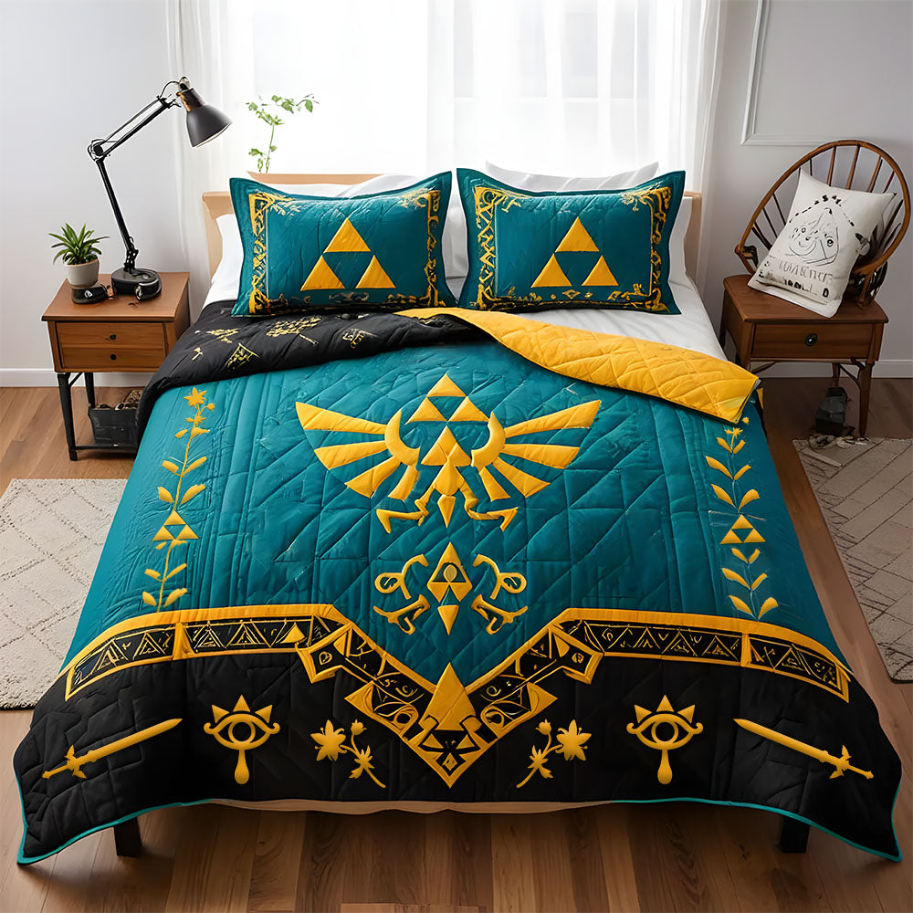 Gifts For Action Adventure Game Lover Quilt Bed Set 03qhmh220125 - Blanket - GoDuckee