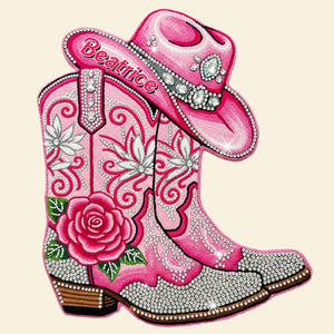 Cowgirl Boots Doormat - Personalized Gifts For Cowgirl 03namg150825 - Doormat - GoDuckee