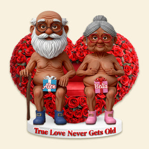 True Love Acrylic Plaque - Personalized Gifts For Couple 03OHMG040226 - Shaped Plaques - GoDuckee