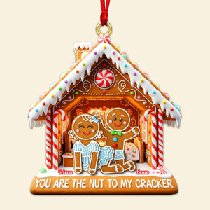 Personalized Gifts For Christmas, Naughty Couple Gingerbread Custom Shape Acrylic Ornament 02pgmg180925 - Ornament - GoDuckee