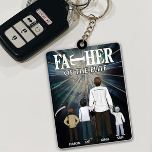 Personalized Gifts For Mom Keychain Mother Of The Elite 03HTMH080324HG - Keychains - GoDuckee