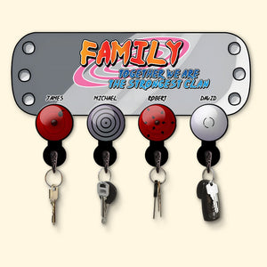 Personalized Family Key Hanger 03OHDC060624 - Wood Sign - GoDuckee