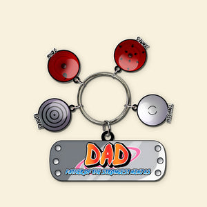 Personalized Gifts For Dad Keychain 01OHDC290524 Father's Day - Keychains - GoDuckee