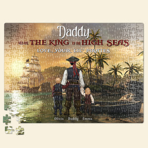 Personalized Gifts For Dad Jigsaw Puzzle 02qhdc130524pa Father's Day - Jigsaw Puzzles - GoDuckee