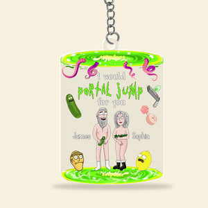 Personalized Gifts For Couple Keychain 01kadc200724hg - Keychains - GoDuckee