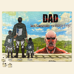 Personalized Gifts For Dad Jigsaw Puzzle 01KADC230524 Father's Day Gift - Jigsaw Puzzles - GoDuckee