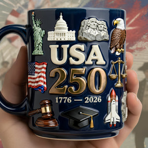USA 250th Anniversary Coffee Mug 02NADT220126 - Coffee Mug - GoDuckee