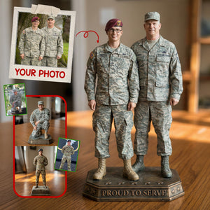 Military Veterans Acrylic Plaque - Custom Photo Gifts For Veterans 01tgmg221225 - Shaped Plaques - GoDuckee