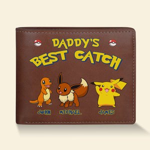 Personalized Gifts For Dad PU Leather Wallet 01OHDC140524 - PU Leather Wallet - GoDuckee