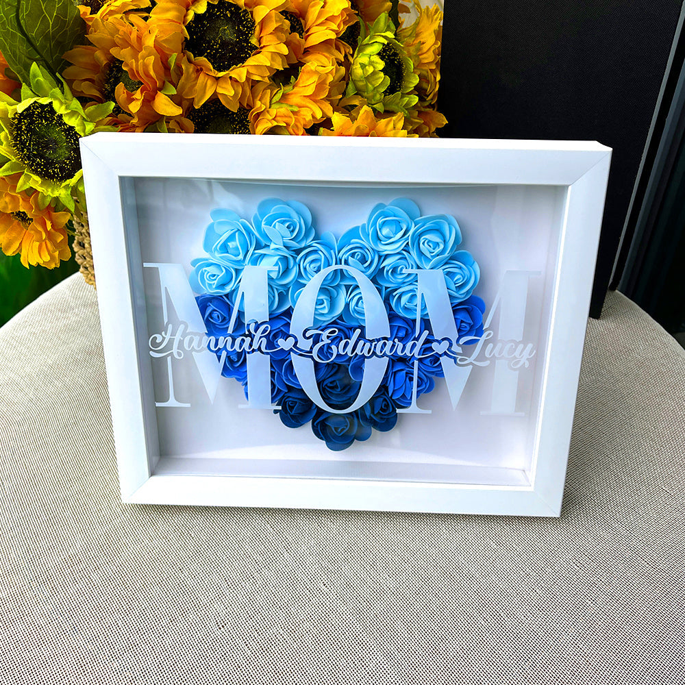 Mẫu - Flower Frame - Personalized Gifts For [here] Quote/Design - Flower Frame - GoDuckee