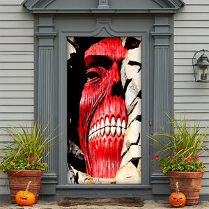 Personalized Halloween Gifts For Family Door Cover 04kadc060924 - Door Covers - GoDuckee