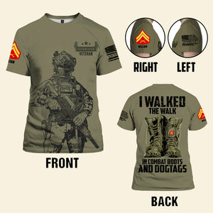 Personalized Gifts For Veteran Shirt 01acqg020724 - 3D Shirts - GoDuckee
