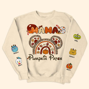 Personalized Gifts For Mama Shirt Halloween Pumpkin 02XQLU280824 - AOP Products - GoDuckee