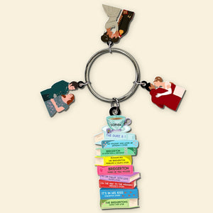 Personalized Gifts For Book Lover Keychain 01nadc090724 - Keychains - GoDuckee