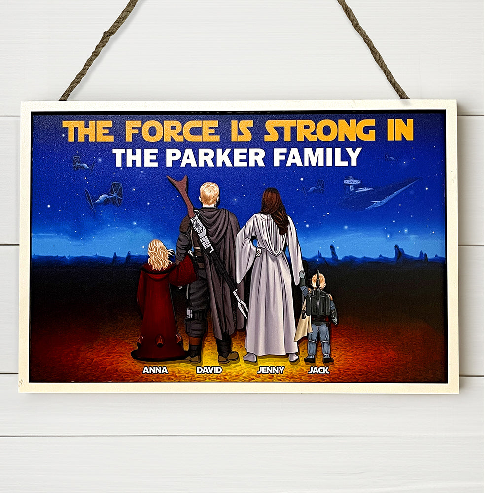 Personalized Gifts For Family Wood Sign Strong In 01hutn310124dahhhg - Wood Signs - GoDuckee