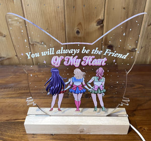 Personalized Gifts For Friends LED Light You Will Always Be The Friend Of My Heart 04OHHN260224HH - Led Lights - GoDuckee