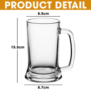 (BFF/Shao) - Beer Glass - Personalized Gifts For [here] Beer Glass With Handle Quote/Design-Homacus