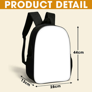 Power Up Characters School Bag Personalized Gifts For Kids 05natn310725 - Backpack - GoDuckee