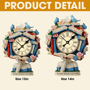 (BFF) Mẫu - Personalized Gifts For Here Acrylic Hanging Wall Clock-Homacus