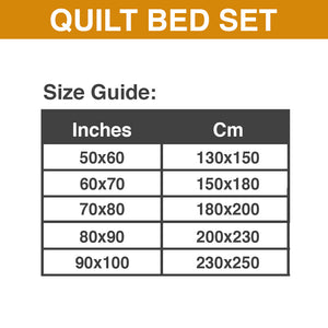 Personalized Quilt Bed Set TZ-PQI-id-ds-ngày (Tony Zhang) Quilt Bed Set - Blanket - GoDuckee