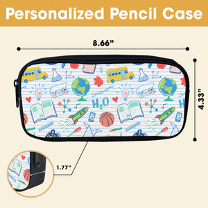 Mẫu - Pencil Case (ZIMO) - Personalized Gifts For here Pencil Case Quote/Design Mã - Pencil Case - GoDuckee