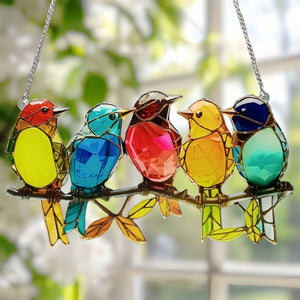 Gifts For Bird Lovers Suncatcher Ornament 08acxx200824 - Ornament - GoDuckee