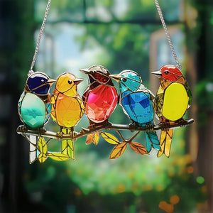 Gifts For Bird Lovers Suncatcher Ornament 08acxx200824 - Ornament - GoDuckee