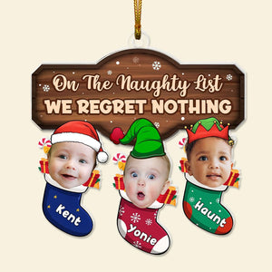 Custom Photo Gifts For Kids Christmas Ornament 02xqlu291024 - Ornament - GoDuckee