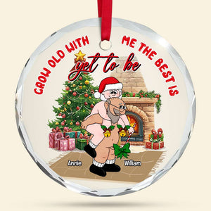 Personalized Gifts For Couple Christmas Ornament 03XQLU031024PA - Ornament - GoDuckee