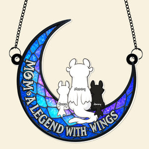 Dragon Mom Suncatcher - Personalized Gift For Mother 01TGLU170425 - Ornament - GoDuckee