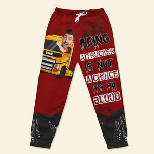 Personalized Custom Photo Gifts For Truck Lover Unisex Joggers Sweatpants 02XQLU281124HG - Shorts and Pants - GoDuckee