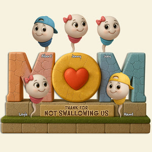 Mom Plaque- Personalized Gift For Mother 05OHLU160425 - Shaped Plaques - GoDuckee