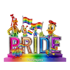 LGBT Pride Acrylic Plaque Personalized Gifts For LGBT 02ohlu240525 - Shaped Plaques - GoDuckee
