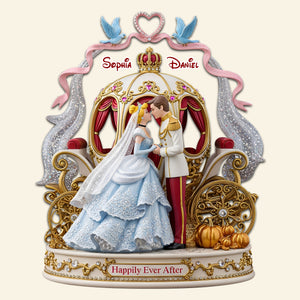 Fairy Tale Couple Plaque - Personalized Gifts For Couple 01tolu180625 - Shaped Plaques - GoDuckee