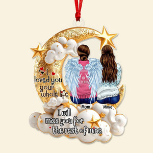 Personalized Christmas Gifts For Family Acrylic Ornament 04HULU231024TM - Ornament - GoDuckee