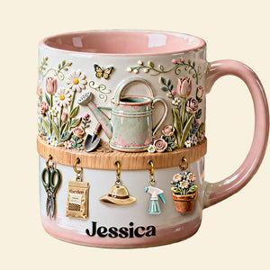 Gardening Coffee Accent Mug - Personalized Gifts For Garden Lovers 01pata261225 - Coffee Mug - GoDuckee