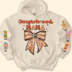 Personalized Christmas Gifts For Gingerbread Mom Sweatshirt 05KALU121024 - AOP Products - GoDuckee