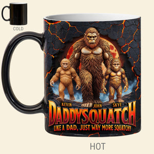 Forest Squatch Dad Magic Coffee Mug - Personalized Gift For Dads 01HUTA220526 - Coffee Mug - GoDuckee