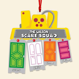 Personalized Christmas Gifts For Family Ornament, Scare Squad 03KALU161024 - Ornament - GoDuckee