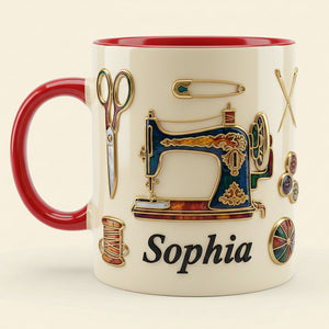Personalized Gifts For Sewing Lovers Coffee Mug 04kita060126 - Coffee Mug - GoDuckee