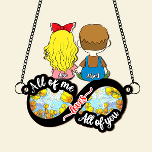 Personalized Gift For Couple Suncatcher Ornament Holding Hand Couple 04XQLU020225HG - Ornament - GoDuckee