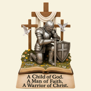 A Child Of God Acrylic Plaque - Personalized Gifts For Jesus Lover 02HULU130525 - Shaped Plaques - GoDuckee