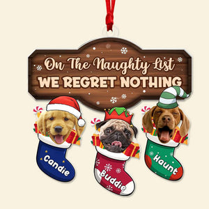 Custom Photo Christmas Gifts For Pet Lovers Ornament 01XQLU141024 - Ornament - GoDuckee