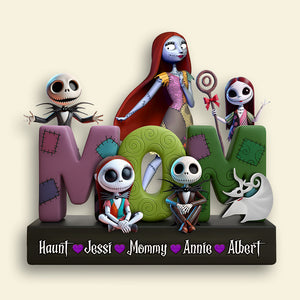 Personalized Gift For Mom Acrylic Plaque- Mama & Her Little Ones 02OHLU120425 - Shaped Plaques - GoDuckee