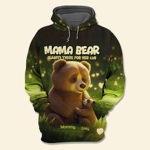 Personalized Gift For Mom Shirt, Mama Bear Hug 02QHLU060325 - AOP Products - GoDuckee