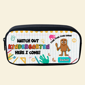 Funny Character Pencil Case - Personalized Gifts For Kids 01hulu010825 - Pencil Case - GoDuckee