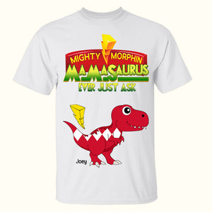 Personalized Gifts For Mothers Shirt Cute Dino Kids 03KALU210225 - Shirts - GoDuckee