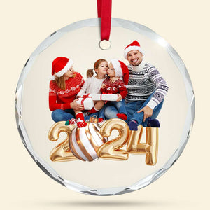 Personalized Gifts For Family Christmas Ornament 03KALU270924 - Ornament - GoDuckee