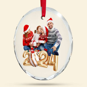 Personalized Gifts For Family Christmas Ornament 03KALU270924 - Ornament - GoDuckee